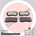 Zimmermann Brake Pad Set, 24976.175.1 24976.175.1